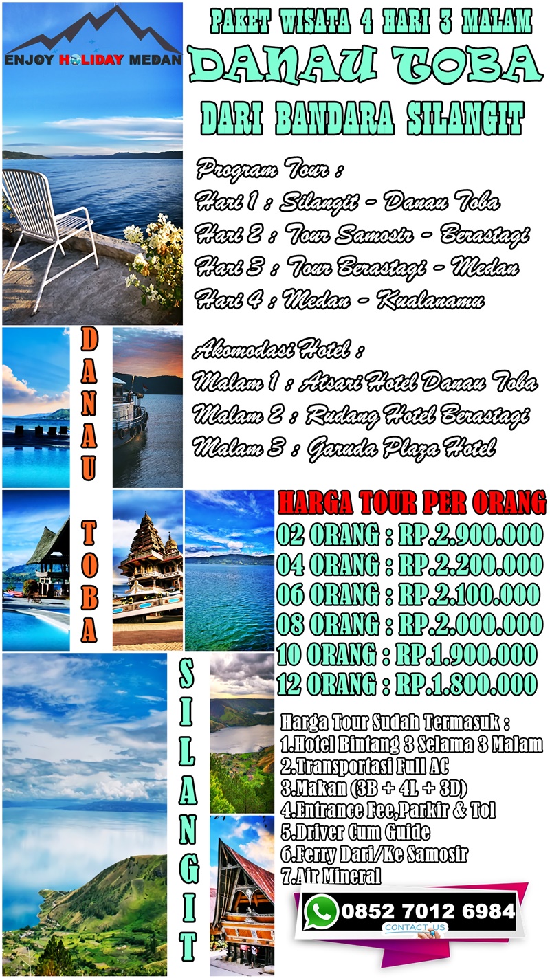 Lake Toba Tour Package From Silangit